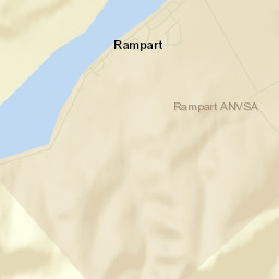 Rampart Alaska Street Map