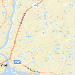 Yli-Ii Street Map