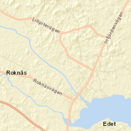 Roknäs Street Map