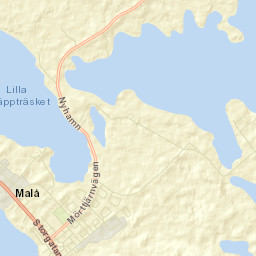 Malå Street Map