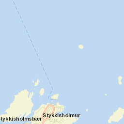 Stykkishólmur Street Map