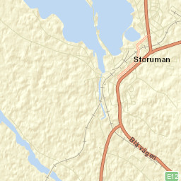 Storuman Street Map