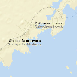 Rabocheostrovsk Street Map