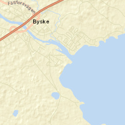 Byske Street Map