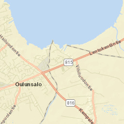 Oulunsalo Street Map