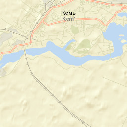 Kem’ Street Map