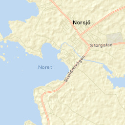 Norsjö Street Map