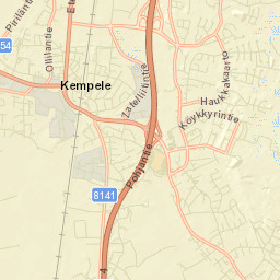 Kempele Street Map