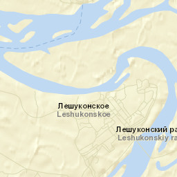 Leshukonskoye Street Map