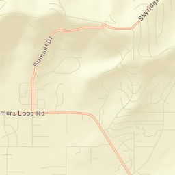 Farmers Loop Street Map