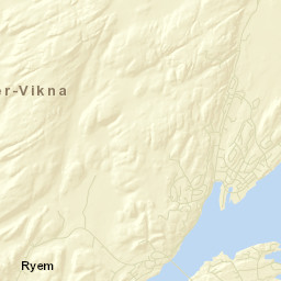 Rørvik Street Map