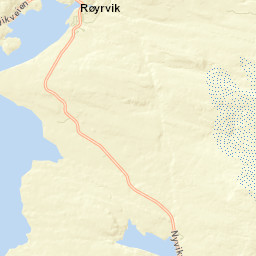 Raarvihke - Røyrvik Street Map
