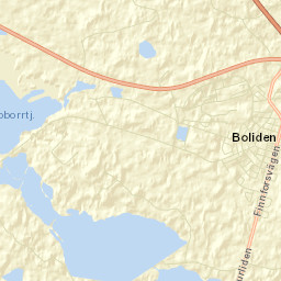 Boliden Street Map