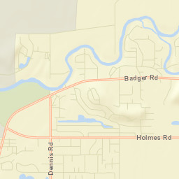 Clear Creek Park Alaska Street Map