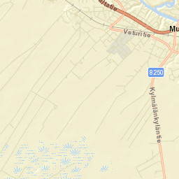 Muhos Street Map