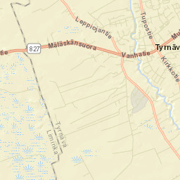 Tyrnävä Street Map