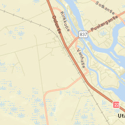Utajärvi Street Map