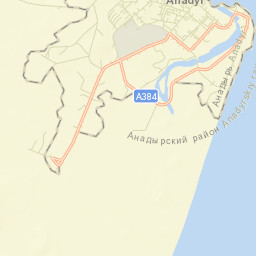Anadyr Street Map