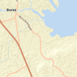 Bureå Street Map