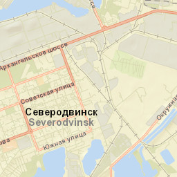 Severodvinsk Street Map