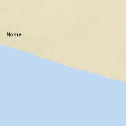 Nome Alaska Street Map