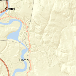 Grong Street Map