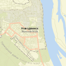 Novodvinsk Street Map
