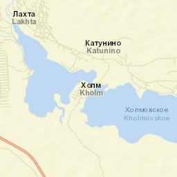 Katunino Street Map