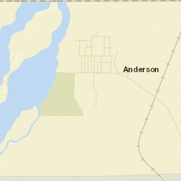 Anderson Alaska Street Map