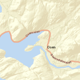 Osen Street Map