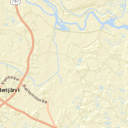Merijärvi Street Map