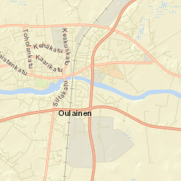 Oulainen Street Map