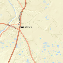 Pulkkila Street Map