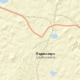 Ledmozero Street Map