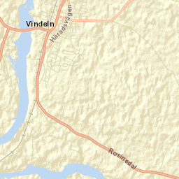 Vindeln Street Map