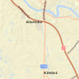 Alavieska Street Map