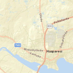 Haapavesi Street Map