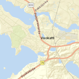 Vuokatti Street Map