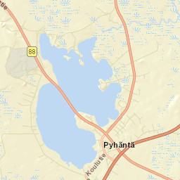 Pyhäntä Street Map