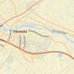Ylivieska Street Map