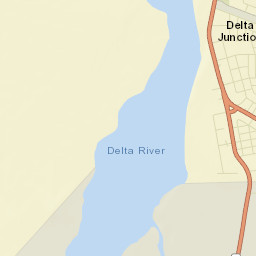 Delta Junction Alaska Street Map