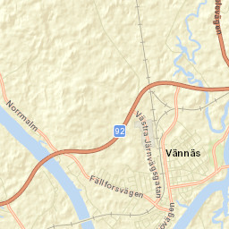 Vännäs Street Map