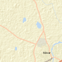 Sävar Street Map