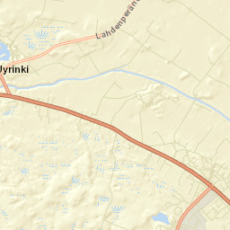 Sievi Street Map
