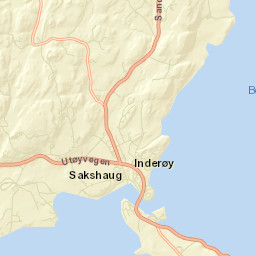 Inderøy Street Map
