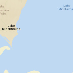 Lake Minchumina Alaska Street Map