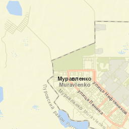 Muravlenko Street Map