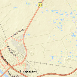 Haapajärvi Street Map