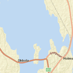 Holmsund Street Map