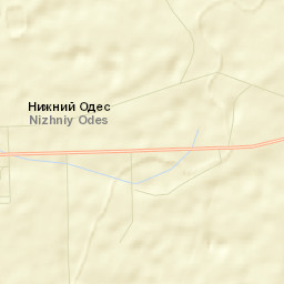 Nizhniy Odes Street Map